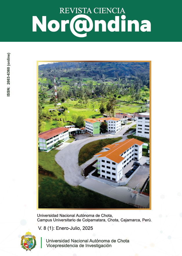 					Ver Vol. 8 Núm. 1 (2025): Revista Ciencia Nor@ndina
				