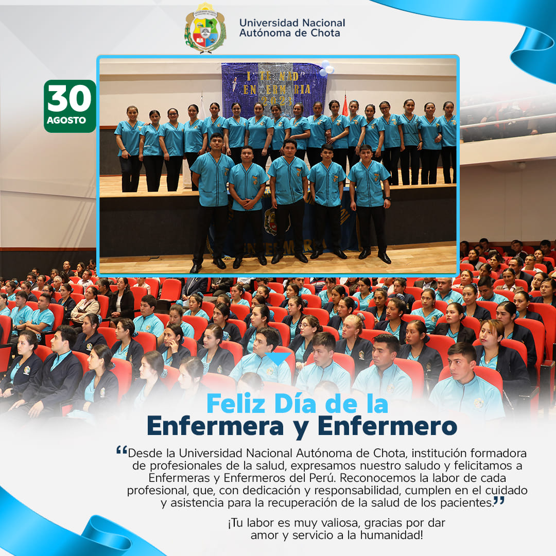 FELIZ DÍA DE LA ENFERMERA Y ENFERMERO PERUANO 